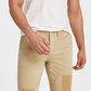 Sun + Stone Regata masculina sem mangas Dyan com acabamento contrastante, branca, tamanho grande