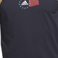 Regata Adidas Masculina Bandeira Americana Azul Tamanho X-Grande