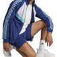 Shorts de corrida leve Adidas Tiro Three Stripe 8 masculino, azul, tamanho pequeno