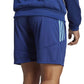 Calções de treino leves adidas Tiro Three Stripe 8 para homem, azul, tamanho XX-G