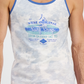Sun + Stone Surf Shop Regata masculina regular fit com estampa azul tamanho pequeno