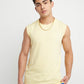 Camiseta masculina Champion Classic Muscle, amarela, tamanho pequeno