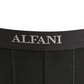 Calções de banho Alfani Core para homem, pretos, tamanho grande