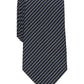 Gravata Club Room Classic Grid Masculina Preta Tamanho Regular