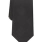 Gravata xadrez Stuben masculina Perry Ellis preta regular