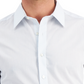 Camisa social listrada slim fit masculina Club Room, azul, tamanho extragrande