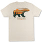 Camiseta Columbia Masculina Kodak Graphic Bege Tamanho X-G
