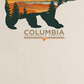 Camiseta Columbia Masculina Kodak Graphic Bege Tamanho X-G
