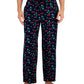 Calça de pijama de flanela masculina Club Room Christmas Truck, azul, tamanho grande