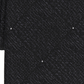 Gravata Alfani Passaic Grid Masculina Preta Tamanho Regular