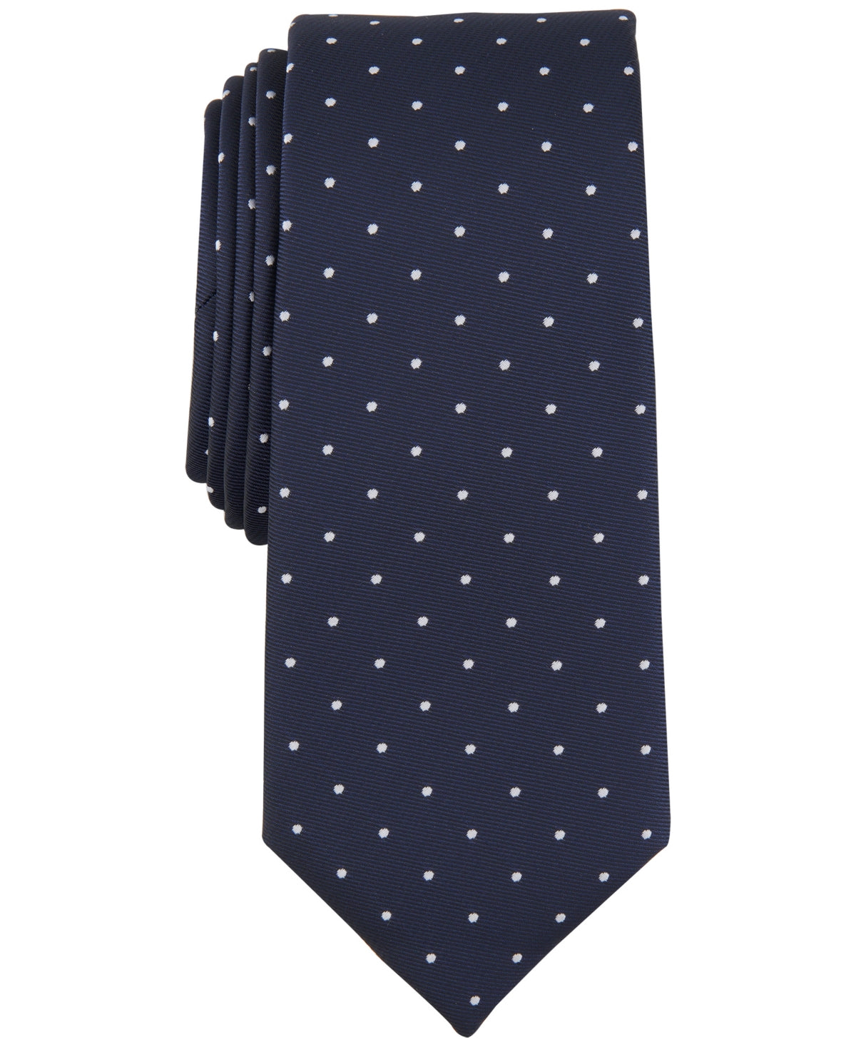 Gravata Alfani Utopia Dot Masculina Azul Tamanho Regular