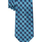 Gravata Tommy Hilfiger Willard Gingham Masculina Azul Tamanho Regular