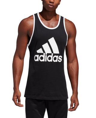 Regata Adidas Masculina Badge Of Sport Logo Graphic Preta Tamanho Grande