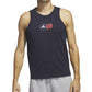 Regata Adidas Masculina Bandeira Americana Azul Tamanho Grande