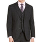Jaqueta de terno masculina Alfani Slim Fit Stretch Solid, preta, tamanho 42