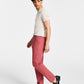 Calça social Calvin Klein Slim Fit Tech Solid Performance Masculina Vermelha Tamanho 38X30