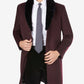 Sobretudo masculino Tallia com gola sherpa removível, vermelho, tamanho extragrande