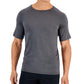 Camisa Rashguard Masculina Manga Curta Club Room Cinza Tamanho Médio