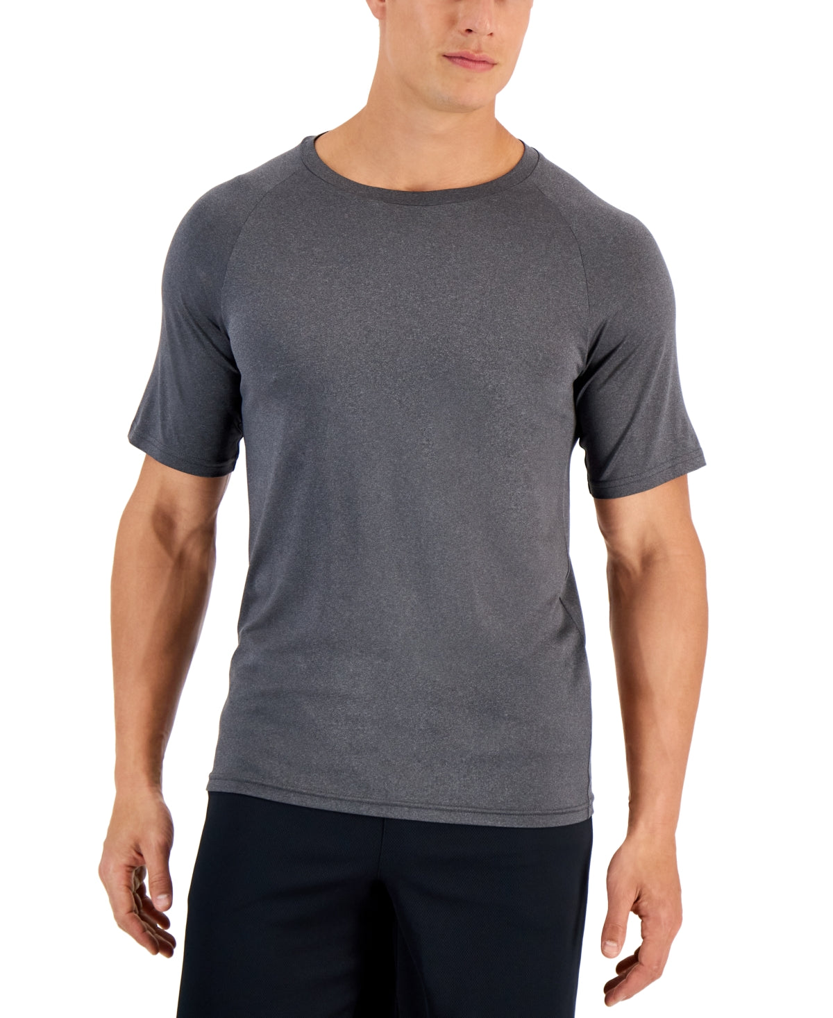 Camisa Rashguard Masculina Manga Curta Club Room Cinza Tamanho Médio