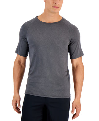 Camisa Rashguard Masculina Manga Curta Club Room Cinza Tamanho Médio