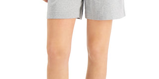 Karen Scott Women's Pull On Knit Shorts Gray Size X-Large
