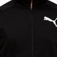 Jaqueta Puma Masculina Contrast Zip Front Track Preta Tamanho XXX-G