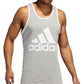 Regata Adidas Masculina Badge Of Sport Logo Graphic Cinza Tamanho X-G
