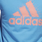 Camiseta Adidas Masculina Manga Curta com Logo Gráfico Azul Tamanho Grande
