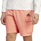 Shorts cargo adidas Essentials Fleece masculino laranja tamanho médio