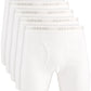 Cuecas boxer masculinas Alfani, pacote com 5, brancas, tamanho extragrande