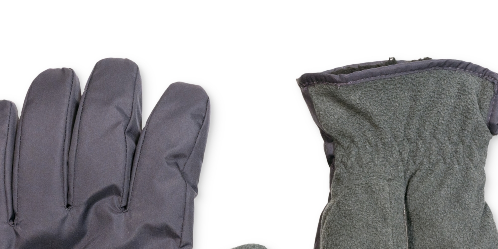 Luvas Ativas Isoladas Impermeáveis ​​Masculinas Isotoner Signature Cinza Tamanho Médio