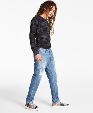 Calça Jeans Masculina Sun + Stone Abel Light Wash Azul Tamanho 34