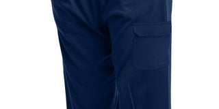 Calça de corrida Champion Cargo Fleece masculina, azul, tamanho XXX-G