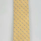 Gravata Tommy Hilfiger Masculina de Linho com Bolinhas, Amarela, Tamanho Regular