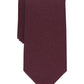 Perry Ellis Masculino Design Clássico Shroyer Gravata Sólida Vermelha Regular