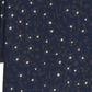 Gravata masculina Bar III Attison Skinny Floral Neat, preta, tamanho regular