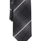Gravata xadrez slim masculina Alfani preta tamanho regular