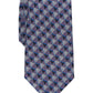 Gravata Perry Ellis Masculina Dunstan com Estampa Geométrica Roxa Regular