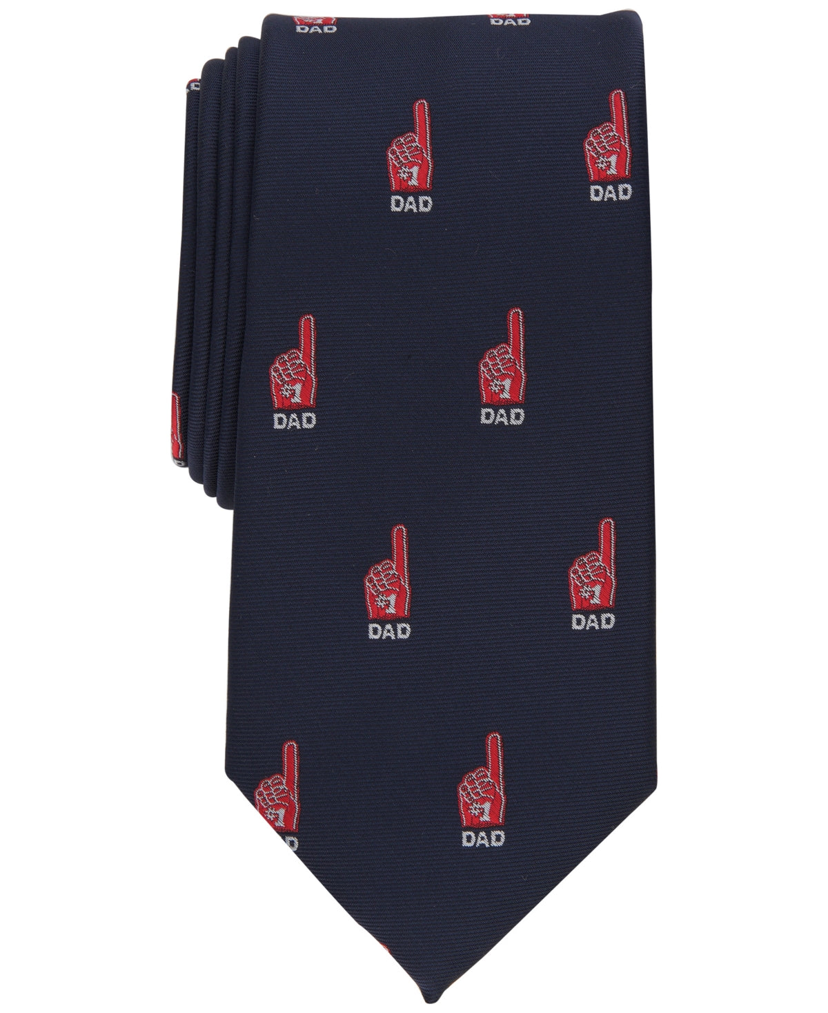 Gravata Club Room Masculina Classic 1 Dad Dia dos Pais Azul Tamanho Regular