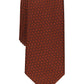 Gravata Alfani Rolling Neat Slim Masculina Marrom Tamanho Regular