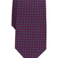 Gravata medalhão floral clássica masculina Club Room vermelha tamanho regular