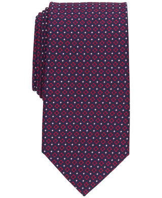 Gravata medalhão floral clássica masculina Club Room vermelha tamanho regular