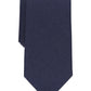 Perry Ellis Masculino Design Clássico Shroyer Gravata Sólida Azul Regular