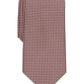 Gravata Perry Ellis Gaines Mini Estampada Masculina Laranja Regular