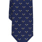 Gravata Club Room Masculina Classic Bee Neat Azul Tamanho Regular