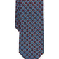 Gravata Skinny Masculina Bar III Maine Azul Tamanho Regular