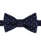 Gravata borboleta de seda Tommy Hilfiger masculina com vários pontos, azul, tamanho regular