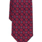 Gravata Stanton Grid Masculina Club Room Vermelha Tamanho Regular