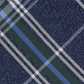 Gravata xadrez Gaudier masculina Club Room, azul, tamanho regular