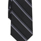 Gravata Abbott Stripe Masculina Perry Ellis Preta Regular